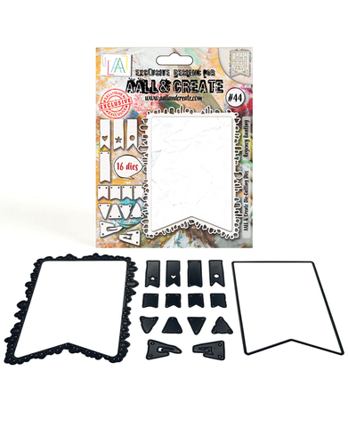 Aall & Create DIE : Regency Bunting #44 - stanssisetti