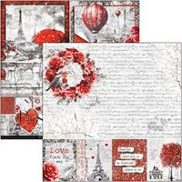 Ciao Bella: Paper Pad 8x8 - Paris Je T’aime 