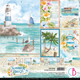 Ciao Bella Scrapbooking Pad : Summer Breeze 12x12 