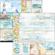 Ciao Bella Scrapbooking Pad : Summer Breeze 12x12 
