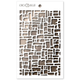 Ciao Bella 5x8 Stencil : Abstract Bricks  - sabluuna