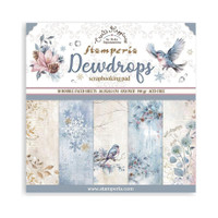 Stamperia: Dewdrops 8x8 - paperikokoelma