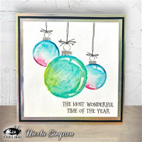 Visible Image: Sketched Baubles A6 -leimasinsetti