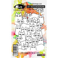 Visible Image: Cat-tastic Background A6 -leimasinsetti