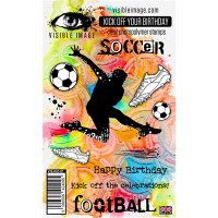 Visible Image: Kick Off Your Birthday  A6 -leimasinsetti
