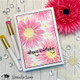 Visible Image: Inky Daisy 4x4 - minisabluuna 