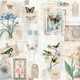 Crafter's Companion: Distressed Florals  12x12 - paperikokoelma 