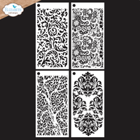 Elisabeth Craft Designs: Journal Stencils 6 -  sabluunapakkaus 