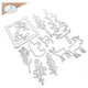 Elisabeth Craft Designs: Forest Friends & Frame - stanssisetti