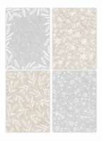 JK Primeco: Joulu Beige-harmaa A6  (uudistettu 2025 versio) - paperikko