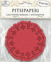 JK Primeco: Kakkupaperi punainen 9 cm