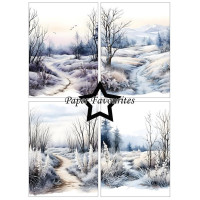 Paper Favourites: Frosty Winter A6 -  paperikko 