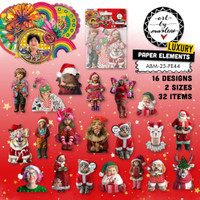 SL Art by Marlene Luxury Paper Elements: Christmas Party - leikekuvat 