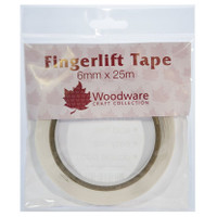 Woodware Fingerlift Tape 6mm/25m - kaksipuoleinen teippi