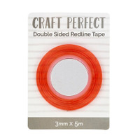 Tonic CP Double Sided Redline Tape 3mm/5m (Travel size) 