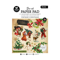 Studio Light: Vintage Christmas #371 Die Cut A5  - leikekuvalehtiö