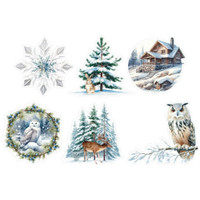SL Christmas Stickers: Winter Wonderland - PET tarrarulla