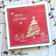 Visible Image: Sketched Christmas Trees A6 -leimasinsetti