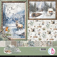 Ciao Bella: Double-Sided Patterns Pad : Forest Tales 12x12 