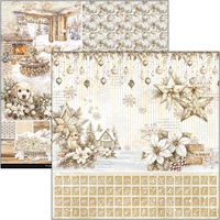 Ciao Bella: Double-Sided Patterns Pad : Winter Season 12x12 