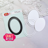 Craft & You: Oval Doily -stanssisetti