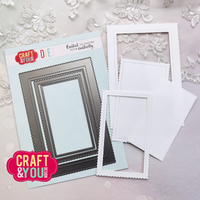 Craft & You: Biscuit Photo Frame  -stanssisetti