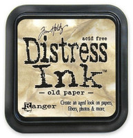 Distress Ink: Old Paper  -mustetyyny