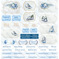 ScrapAndMe: Winter Sparkle 12x12 -paperikokoelma