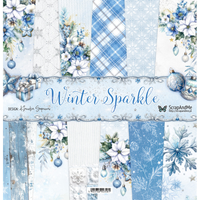 ScrapAndMe: Winter Sparkle 12x12 -paperikokoelma
