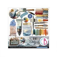 Ciao Bella: Fussy Cut Pad 6x6 - An Artist Journey