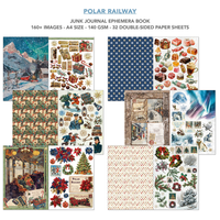 CB Junk Journal & Ephemera Book: Polar Railway
