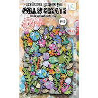 Aall & Create Die Cuts: Fish Drops #42- leikekuviopakkaus