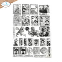 Elisabeth Craft Designs: December Postage Stamps A5 - leimasinsetti
