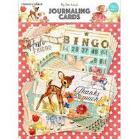 Memory Place: My Deer Friend Journaling Cards - leikekuvat 