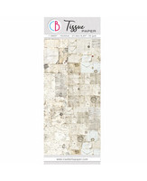 CB: Tissue Paper: Antique Handwritten Letter 
