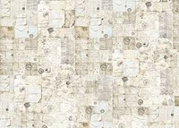 CB: Tissue Paper: Antique Handwritten Letter 