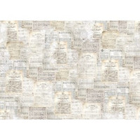 CB: Tissue Paper: Vintage Music Sheet