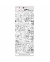 CB: Tissue Paper: Gentlemen Words 