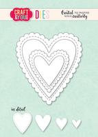 Craft & You: Bisquit Frame Hearts - stanssisetti