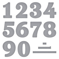 Spellbinders: Bold Numbers - stanssisetti