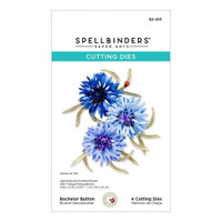 Spellbinders: Bachelor Button (Ruiskaunokki)  - stanssisetti