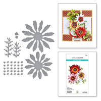 Spellbinders: Painted Daisy and Ladybugs - stanssisetti