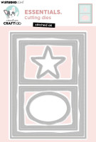 SL Creative Craftlab: Stitched A6 - stanssisetti