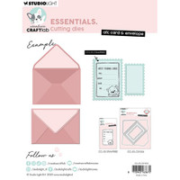 SL Creative Craftlab: ATC Card & envelope- stanssisetti
