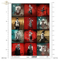 ITD Collection: #339 Mysterious Scenes & Characters- korttikuva-arkki