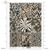 ITD Collection: #354 Black & White Backgrounds - korttikuva-arkki
