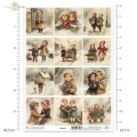 ITD Collection: #366 Winter’s Tale Children  -  korttikuva-arkki