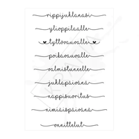 Krafia: Rippijuhlanasi - leimasinsetti 