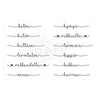 Krafia: Kutsu, kiitos - leimasinsetti 