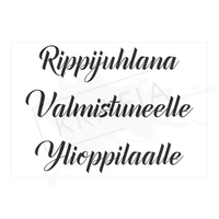 Krafia: Rippi/Yo - leimasinsetti 